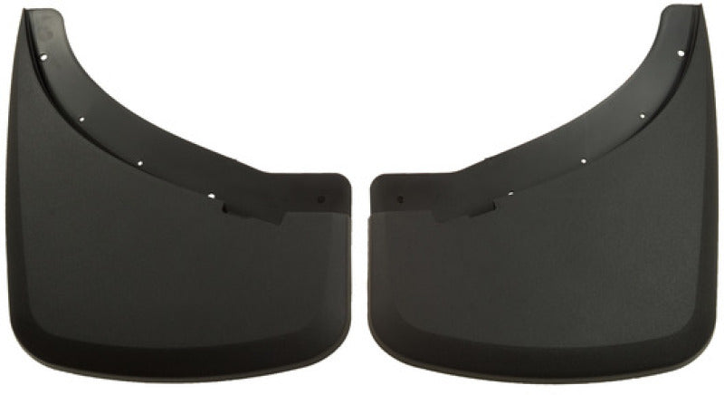 Husky Liners 07-12 Chevrolet/GMC HD Dually Custom-Molded Rear Mud Guards - Body Armor & Protection