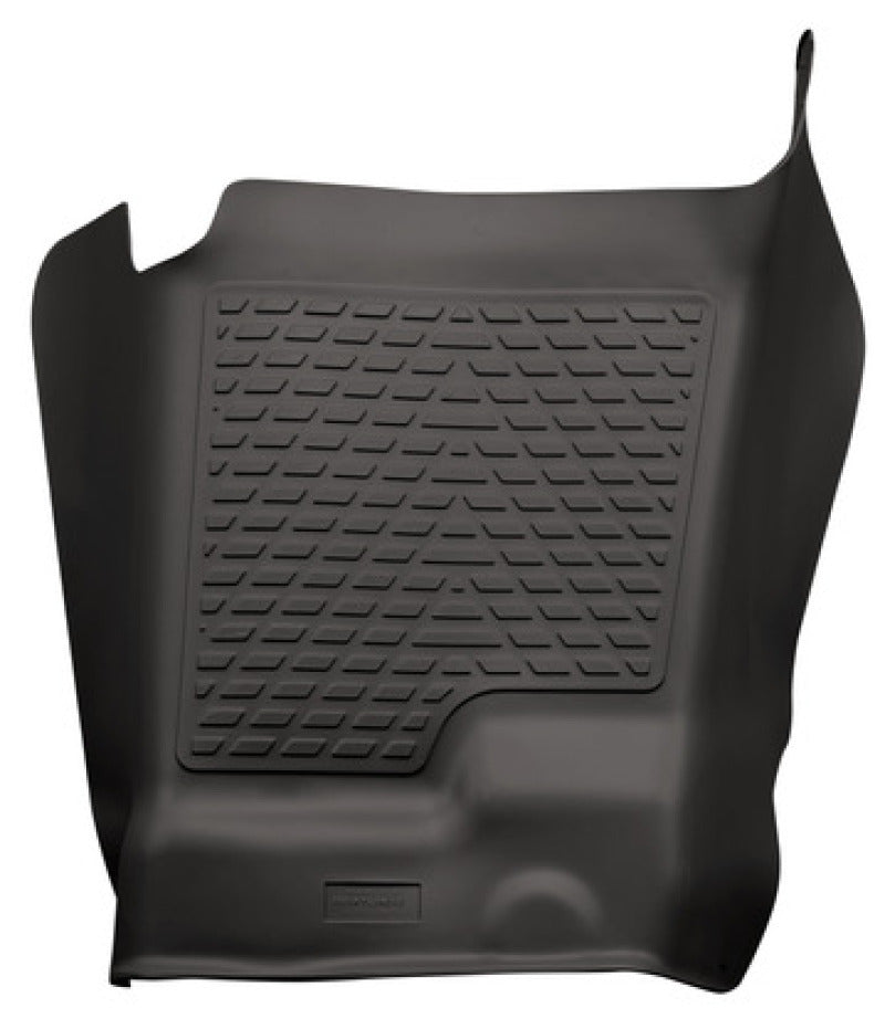 Husky Liners 07-12 Chevy Silverado/GMC Sierra Crew Cab WeatherBeater Center Hump Black Floor Liner - Mats