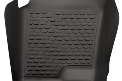 Husky Liners 07-12 Chevy Silverado/GMC Sierra Crew Cab WeatherBeater Center Hump Black Floor Liner - Mats