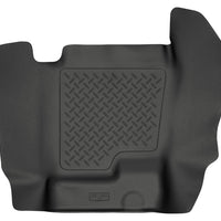 Husky Liners 07-12 Chevy Silverado/GMC Sierra Crew Cab WeatherBeater Center Hump Black Floor Liner - Mats