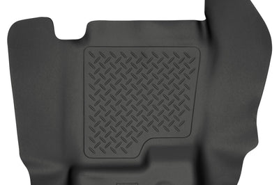 Husky Liners 07-12 Chevy Silverado/GMC Sierra Crew Cab WeatherBeater Center Hump Black Floor Liner - Mats
