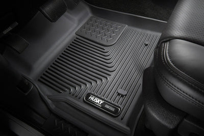 Husky Liners 07-12 GM Silverado/Tahoe/Suburban/Escalade X-Act Contour Black Floor - Mats
