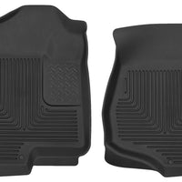 Husky Liners 07-12 GM Silverado/Tahoe/Suburban/Escalade X-Act Contour Black Floor - Mats