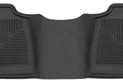 Husky Liners 07-12 GM Silverado/Tahoe/Suburban/Escalade X-Act Contour Black Floor (2nd Seat) - Mats