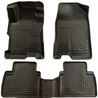 Husky Liners 07-12 Nissan Altima (Non-Hybrid) WeatherBeater Combo Black Floor (1pc. 2nd Row) - Mats