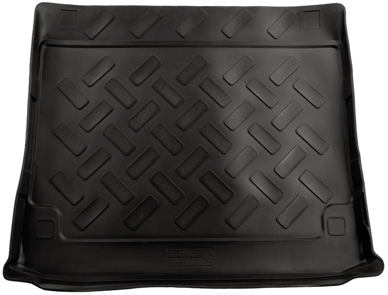 Husky Liners 07-12 Toyota FJ Cruiser/Tacoma Classic Style Black Rear Cargo Liner (Behind 2nd Seat) - Floor Mats