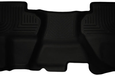 Husky Liners 07-13 Chevrolet Silverado 1500 Ext Cab WeatherBeater Black 2nd Seat Floor - Mats