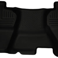 Husky Liners 07-13 Chevrolet Silverado 1500 Ext Cab WeatherBeater Black 2nd Seat Floor - Mats