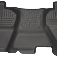 Husky Liners 07-13 Chevrolet Silverado 1500 Ext Cab WeatherBeater Black 2nd Seat Floor - Mats