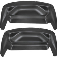 Husky Liners 07-13 Chevy/GMC Silverado/Sierra Black Rear Wheel Well Guards - Body Armor & Protection