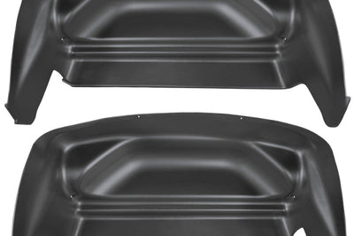 Husky Liners 07-13 Chevy/GMC Silverado/Sierra Black Rear Wheel Well Guards - Body Armor & Protection