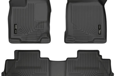 Husky Liners 07-13 Ford Edge / Lincoln MKX Weatherbeater Black Front & 2nd Seat Floor - Mats