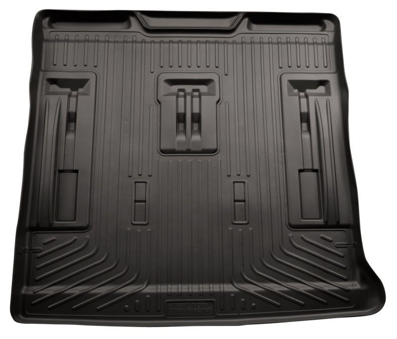 Husky Liners 07-13 GM Escalade/Suburban/Yukon WeatherBeater Black Rear Cargo - Floor Mats