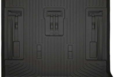 Husky Liners 07-13 GM Escalade/Suburban/Yukon WeatherBeater Black Rear Cargo - Floor Mats