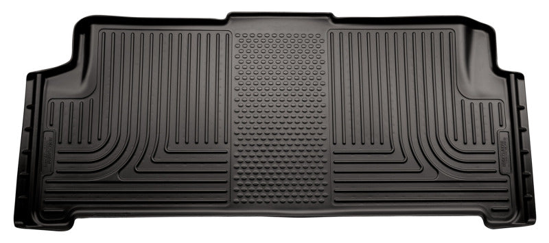 Husky Liners 08-12 Chrysler Town Country/Dodge Grand Caravan WeatherBeater 2nd Row Black Floor Liner - Mats