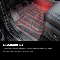 Husky Liners 08-12 Chrysler Town Country/Dodge Grand Caravan WeatherBeater 2nd Row Black Floor Liner - Mats