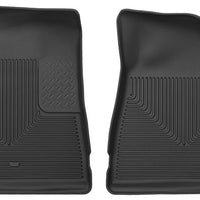 Husky Liners 08-15 Buick Enclave / 07-15 GMC Acadia X-Act Contour Black Front Seat Floor - Mats