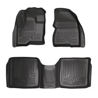 Husky Liners 09-12 Ford Flex/10-12 Lincoln MKT WeatherBeater Combo Black Floor - Mats