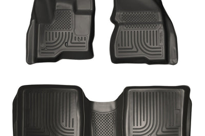 Husky Liners 09-12 Ford Flex/10-12 Lincoln MKT WeatherBeater Combo Black Floor - Mats