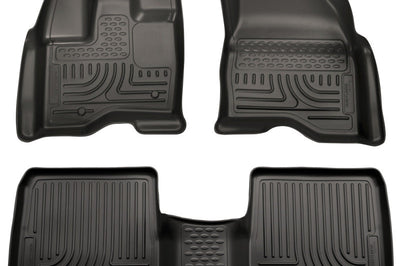 Husky Liners 09-13 Lincoln MKS WeatherBeater Combo Black Floor - Mats