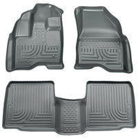 Husky Liners 09-13 Lincoln MKS WeatherBeater Combo Black Floor - Mats