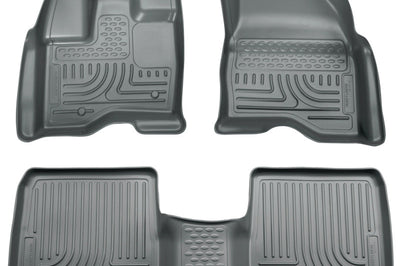 Husky Liners 09-13 Lincoln MKS WeatherBeater Combo Black Floor - Mats