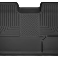 Husky Liners 09-14 Ford F-150 SuperCrew Cab X-Act Contour Second Row Seat Floor Liner - Black - Mats