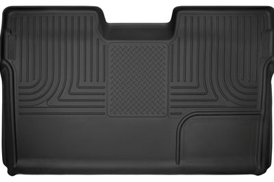 Husky Liners 09-14 Ford F-150 SuperCrew Cab X-Act Contour Second Row Seat Floor Liner - Black - Mats