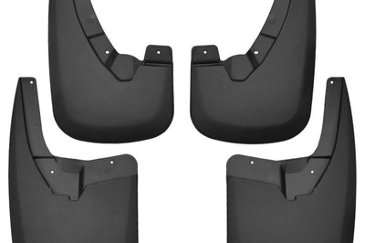 Husky Liners 09-17 Dodge Ram 1500 w/o Fender Flares Front and Rear Mud Guards - Black - Body Armor & Protection