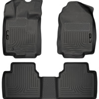 Husky Liners 10-12 Ford Fusion/Lincoln MKZ (FWD) WeatherBeater Combo Black Floor - Mats