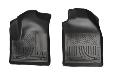Husky Liners 10-12 Ford Transit Connect (Van/Wagon) WeatherBeater Black Floor - Mats