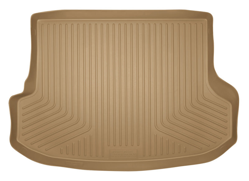 Husky Liners 10-12 Lexus RX350/RX450H WeatherBeater Tan Rear Cargo Liner (Behind 2nd Seat) - Floor Mats