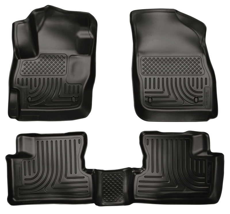 Husky Liners 10-12 Mazda 3 WeatherBeater Combo Black Floor - Mats
