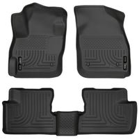 Husky Liners 10-12 Mazda 3 WeatherBeater Combo Black Floor - Mats
