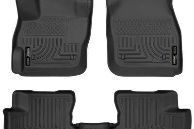 Husky Liners 10-12 Mazda 3 WeatherBeater Combo Black Floor - Mats