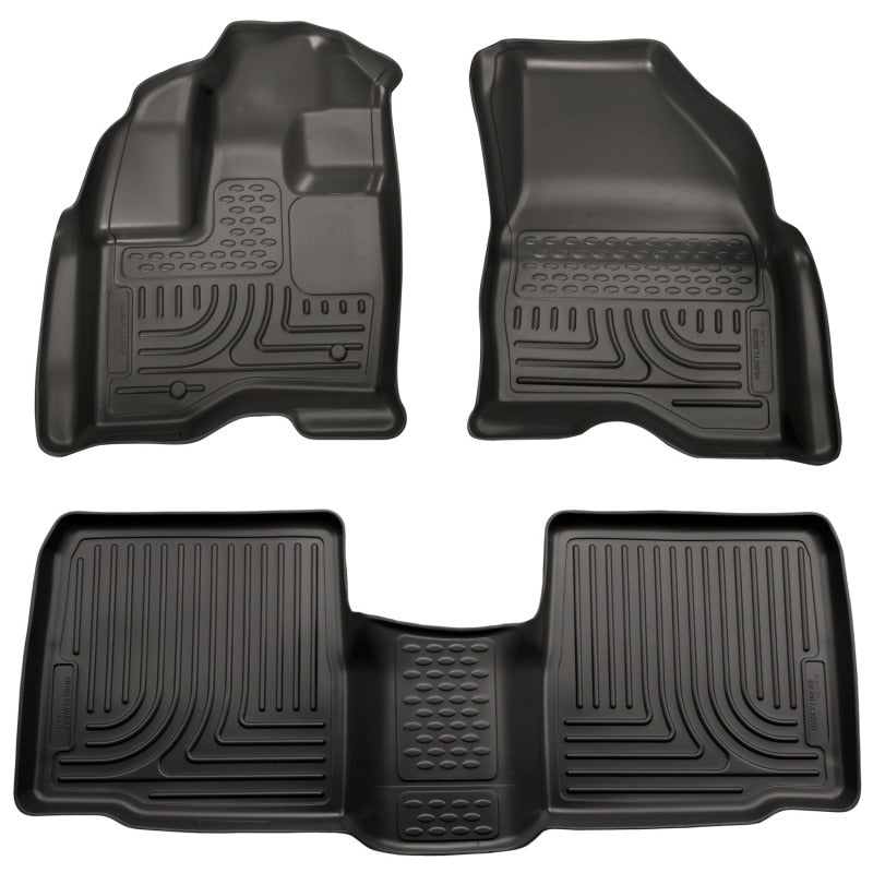 Husky Liners 10-13 Ford Taurus WeatherBeater Combo Black Floor - Mats