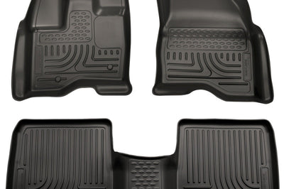 Husky Liners 10-13 Ford Taurus WeatherBeater Combo Black Floor - Mats
