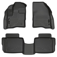 Husky Liners 10-13 Ford Taurus WeatherBeater Combo Black Floor - Mats