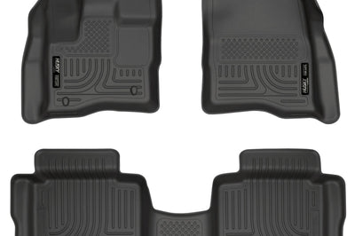 Husky Liners 10-13 Ford Taurus WeatherBeater Combo Black Floor - Mats