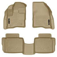 Husky Liners 10-13 Ford Taurus WeatherBeater Combo Tan Floor - Mats