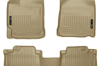 Husky Liners 10-13 Lexus RX350/RX450h WeatherBeater Tan Front & 2nd Seat Floor - Mats