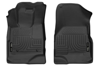 Husky Liners 10-17 GM Equinox/Terrain X-Act Contour Front Black Floor - Mats