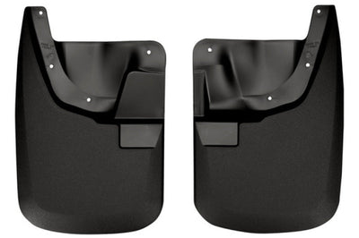 Husky Liners 11-12 Ford F-250/F-350 SuperDuty Custom-Molded Front Mud Guards - Body Armor & Protection