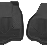 Husky Liners 11-12 Ford F250/F350/F450 Series Reg/Super/Crew Cab X-Act Contour Black Floor - Mats