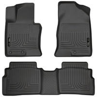 Husky Liners 11-12 Hyundai Sonata WeatherBeater Combo Black Floor - Mats