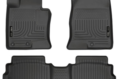 Husky Liners 11-12 Hyundai Sonata WeatherBeater Combo Black Floor - Mats
