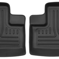Husky Liners 11-14 Jeep Wrangler 2 Door Weatherbeater Black 2nd Seat Floor Liner - Mats