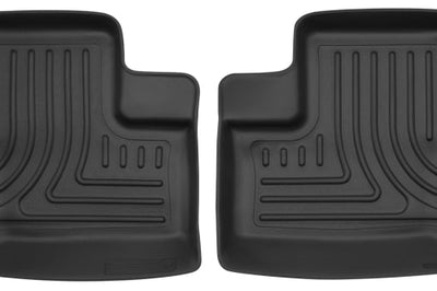 Husky Liners 11-14 Jeep Wrangler 2 Door Weatherbeater Black 2nd Seat Floor Liner - Mats