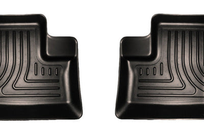 Husky Liners 11-14 Jeep Wrangler 2 Door Weatherbeater Black 2nd Seat Floor Liner - Mats