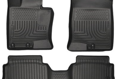 Husky Liners 11-14 Kia Optima Weatherbeater Black Front & 2nd Seat Floor - Mats